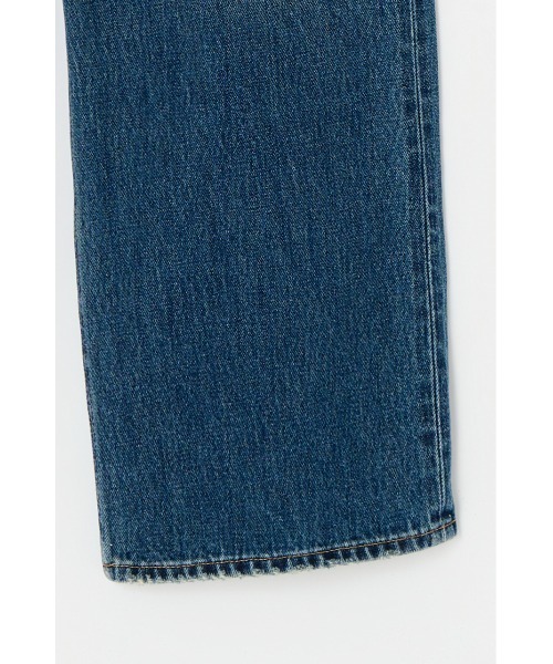 MOUSSY(マウジー)の「CROSS WAIST WIDE STRAIGHT(S) / クロスウエストワイドストレート ショートサイズ(デニムパンツ・レディース・ダークブルー/ブラック/ライトブルー・0)」の11枚目の写真