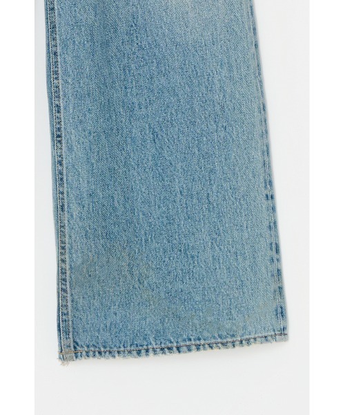 MOUSSY(マウジー)の「CROSS WAIST WIDE STRAIGHT(S) / クロスウエストワイドストレート ショートサイズ(デニムパンツ・レディース・ダークブルー/ブラック/ライトブルー・0)」の21枚目の写真