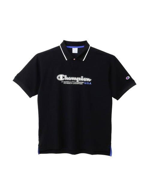 Champion Golf（チャンピオンゴルフ）の「【Champion/チャンピオン】メンズ GOLF ショートスリーブポロシャツ（ポロシャツ・メンズ・オフホワイト/ブラック/ネイビー・LARGE/MEDIUM/X-LARGE）」の3枚目の写真