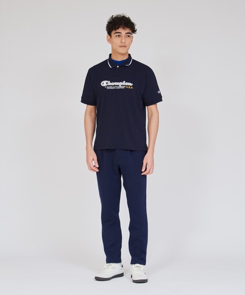 Champion Golf（チャンピオンゴルフ）の「【Champion/チャンピオン】メンズ GOLF ショートスリーブポロシャツ（ポロシャツ・メンズ・オフホワイト/ブラック/ネイビー・LARGE/MEDIUM/X-LARGE）」の8枚目の写真
