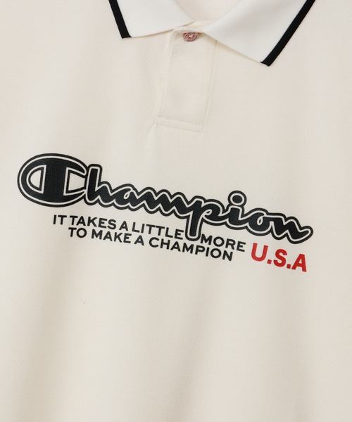 Champion Golf（チャンピオンゴルフ）の「【Champion/チャンピオン】メンズ GOLF ショートスリーブポロシャツ（ポロシャツ・メンズ・オフホワイト/ブラック/ネイビー・LARGE/MEDIUM/X-LARGE）」の17枚目の写真