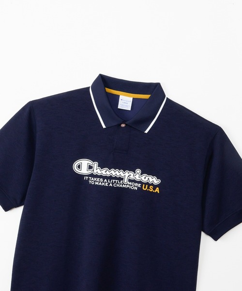 Champion Golf（チャンピオンゴルフ）の「【Champion/チャンピオン】メンズ GOLF ショートスリーブポロシャツ（ポロシャツ・メンズ・オフホワイト/ブラック/ネイビー・LARGE/MEDIUM/X-LARGE）」の13枚目の写真