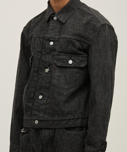 REMI RELIEF（レミレリーフ）の「REMI RELIEF/レミレリーフ 13oz 1954XX DENIM 2nd JKT デニムジャケット ヴィンテージ アメカジ メンズ レディース 2026年秋冬 秋服（デニムジャケット・メンズ・ワンウォッシュ・M/L/XL）」の2枚目の写真