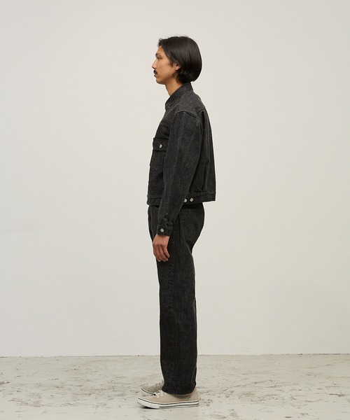 REMI RELIEF（レミレリーフ）の「REMI RELIEF/レミレリーフ 13oz 1954XX DENIM 2nd JKT デニムジャケット ヴィンテージ アメカジ メンズ レディース 2026年秋冬 秋服（デニムジャケット・メンズ・ワンウォッシュ・M/L/XL）」の4枚目の写真