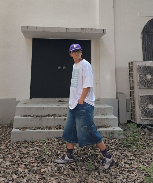 CARGOBROS(カーゴブロス)の「(ビッグサイズ) アメリカンペイズリー ストリート 半袖Tシャツ (ネイビー)(Tシャツ/カットソー・メンズ・その他・FREE)」の14枚目の写真