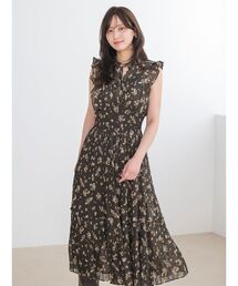 SNIDEL | 【販路限定サイズあり】Sustainableフリルワンピース(ワンピース)