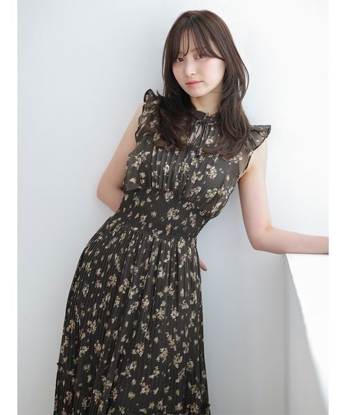 SNIDEL(スナイデル)の「【販路限定サイズあり】Sustainableフリルワンピース(ワンピース・レディース・ミント/アイボリー/ライトブルー/ブラウン・2/00/1/0)」の10枚目の写真