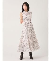 SNIDEL | 【販路限定サイズあり】Sustainableフリルワンピース(ワンピース)