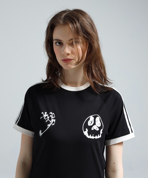 Y-3(ワイスリー)の「Y-3 CHITO GRAPHIC CALI TEE(Tシャツ/カットソー・メンズ・ブラック・X-LARGE/XX-LARGE/XX-SMALL/X-SMALL/SMALL/MEDIUM/LARGE)」の6枚目の写真