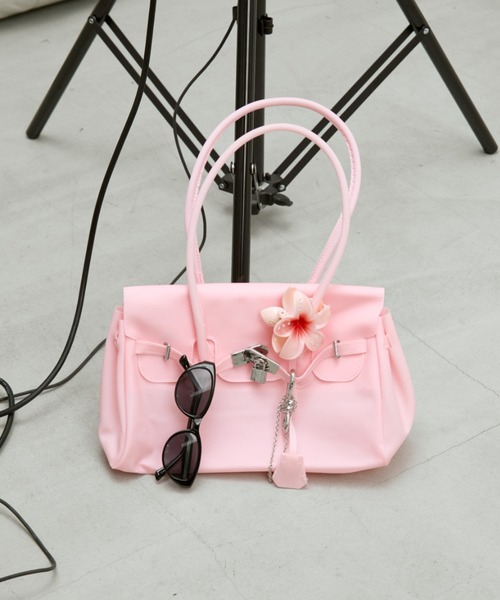 Rohwel(ローウェル)の「Smooth Jelly Bag / スムースジェリーバッグ(トートバッグ・レディース・ブルー/イエロー/ミント/ピンク/ブルー系その他・FREE)」の5枚目の写真