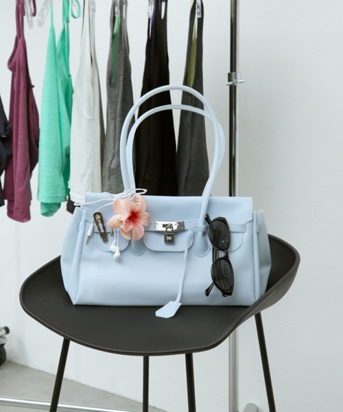 Rohwel(ローウェル)の「Smooth Jelly Bag / スムースジェリーバッグ(トートバッグ・レディース・ブルー/イエロー/ミント/ピンク/ブルー系その他・FREE)」の1枚目の写真