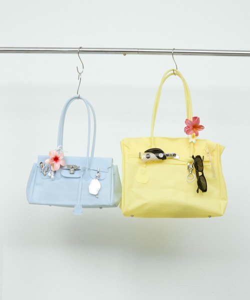 Rohwel(ローウェル)の「Smooth Jelly Bag / スムースジェリーバッグ(トートバッグ・レディース・ブルー/イエロー/ミント/ピンク/ブルー系その他・FREE)」の6枚目の写真