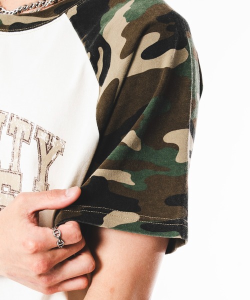 SHORT ROUND(ショートラウンド)の「SHORT ROUND/ブリーチラグラングラフィックT(Tシャツ/カットソー・メンズ・ブラック系その他/その他1・LARGE/MEDIUM)」の10枚目の写真