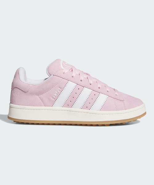 adidas(アディダス)の「オリジナルス キャンパス 00s スパイクレス ゴルフ / Campus 00s Spikeless Golf(スニーカー・メンズ・ピンク・22.5cm/23.5cm/24.5cm/25.5cm/26.5cm/27.5cm/28.5cm/23.0cm/24.0cm/25.0cm/26.0cm/27.0cm/28.0cm/29.0cm)」の1枚目の写真