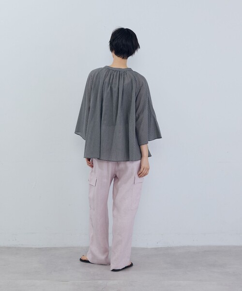 ADIEU TRISTESSE(アデュートリステス)の「フレアーシルエットブラウス(シャツ/ブラウス・レディース・ブルー系その他/ブラック系その他/ベージュ系その他・38)」の12枚目の写真