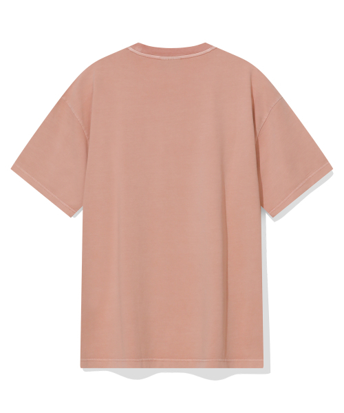 BEENTRILL(ビントリル)の「ヴィンテージテーピングワンポイントダイング半袖Tシャツ(ディープピンク)(Tシャツ/カットソー・レディース・その他・SMALL/MEDIUM/LARGE/X-LARGE)」の2枚目の写真