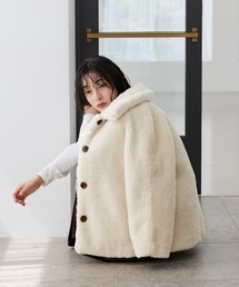 VIS（ビス）の「ミディ丈ボアコート（その他アウター・レディース）」