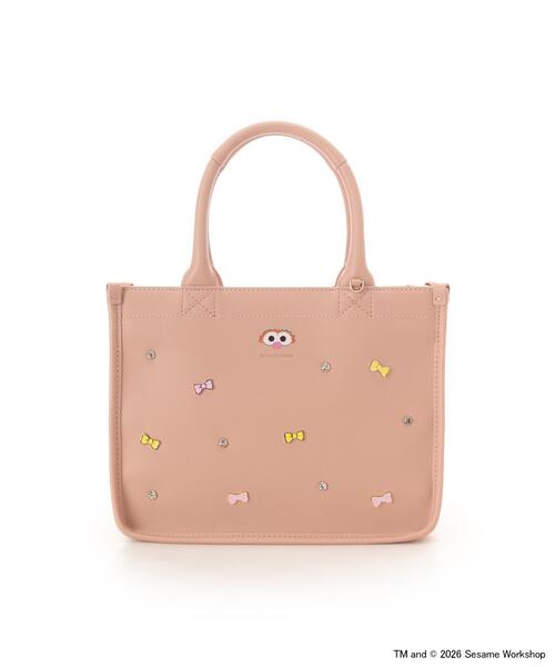 SAMANTHAVEGA(サマンサベガ)の「セサミストリートコレクション「ゾーイ」トートバッグ(ハンドバッグ・レディース・オレンジ・FREE)」の1枚目の写真