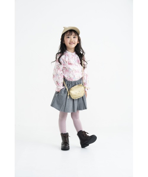 nino（ニノ）の「リボンプリントブラウス（シャツ/ブラウス・キッズ・ピンク・130cm/140cm/150cm）」の6枚目の写真