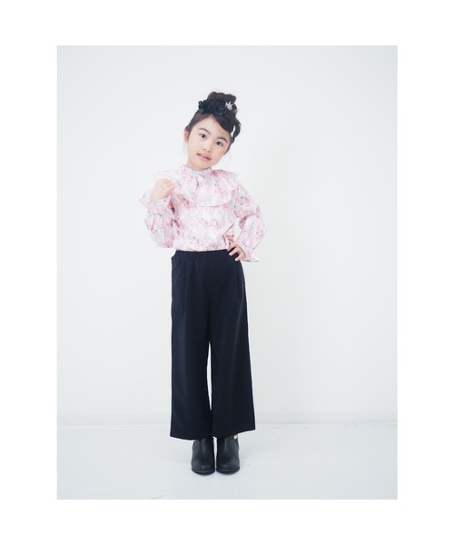 nino（ニノ）の「リボンプリントブラウス（シャツ/ブラウス・キッズ・ピンク・130cm/140cm/150cm）」の12枚目の写真