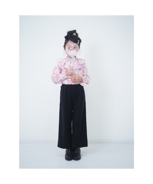 nino（ニノ）の「リボンプリントブラウス（シャツ/ブラウス・キッズ・ピンク・130cm/140cm/150cm）」の14枚目の写真