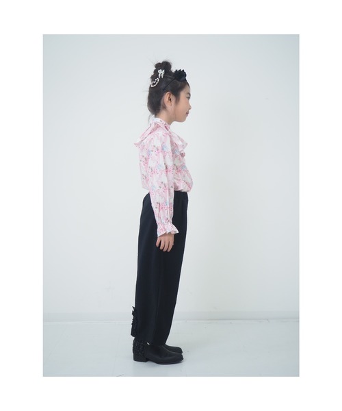 nino（ニノ）の「リボンプリントブラウス（シャツ/ブラウス・キッズ・ピンク・130cm/140cm/150cm）」の16枚目の写真