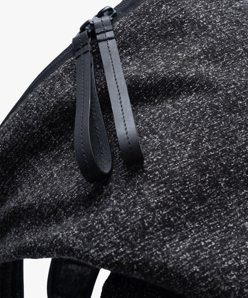 Cote&Ciel(コートエシエル)の「【cote&ciel/コートエシエル】 Nile M Split Tweed Alias / リュック バックパック(バックパック/リュック・メンズ・ブラック×グレー・FREE)」の10枚目の写真