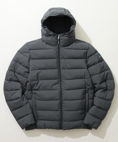 Calvin Klein(カルバン・クライン)の「【Calvin Klein/カルバンクライン】EZRA LIGHT STRETCH MESH/フーデッド パテッドジャケット(ブルゾン・メンズ・ホワイト系/ブラック/グレー系/ブルー系・S/M/L/XL)」の3枚目の写真