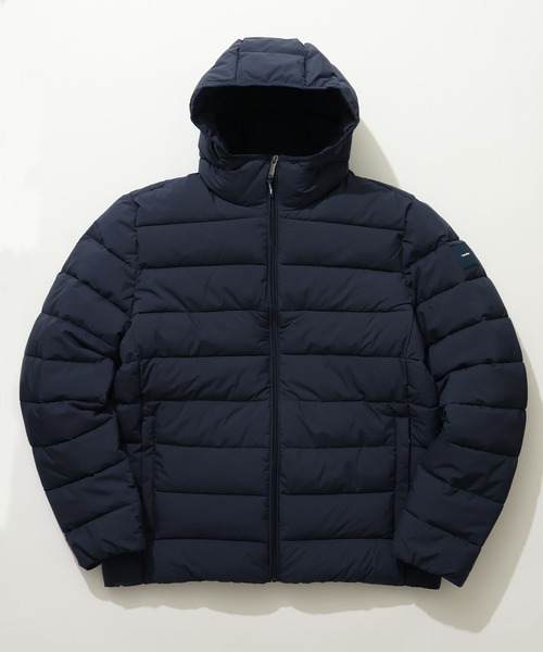 Calvin Klein(カルバン・クライン)の「【Calvin Klein/カルバンクライン】EZRA LIGHT STRETCH MESH/フーデッド パテッドジャケット(ブルゾン・メンズ・ホワイト系/ブラック/グレー系/ブルー系・S/M/L/XL)」の4枚目の写真