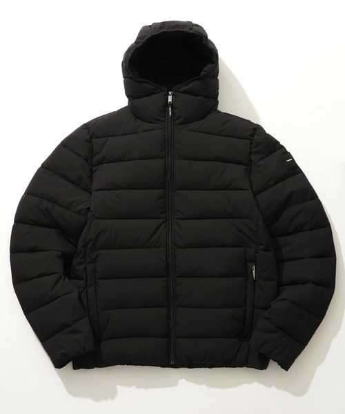 Calvin Klein(カルバン・クライン)の「【Calvin Klein/カルバンクライン】EZRA LIGHT STRETCH MESH/フーデッド パテッドジャケット(ブルゾン・メンズ・ホワイト系/ブラック/グレー系/ブルー系・S/M/L/XL)」の2枚目の写真