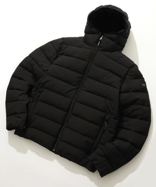 Calvin Klein(カルバン・クライン)の「【Calvin Klein/カルバンクライン】EZRA LIGHT STRETCH MESH/フーデッド パテッドジャケット(ブルゾン・メンズ・ホワイト系/ブラック/グレー系/ブルー系・S/M/L/XL)」の5枚目の写真