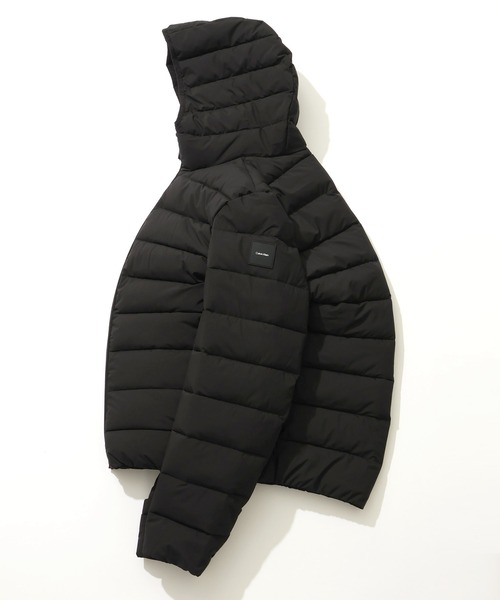 Calvin Klein(カルバン・クライン)の「【Calvin Klein/カルバンクライン】EZRA LIGHT STRETCH MESH/フーデッド パテッドジャケット(ブルゾン・メンズ・ホワイト系/ブラック/グレー系/ブルー系・S/M/L/XL)」の11枚目の写真
