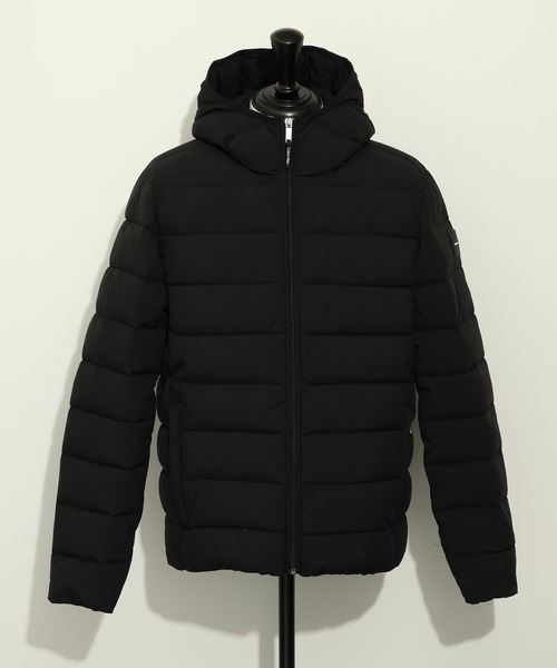 Calvin Klein(カルバン・クライン)の「【Calvin Klein/カルバンクライン】EZRA LIGHT STRETCH MESH/フーデッド パテッドジャケット(ブルゾン・メンズ・ホワイト系/ブラック/グレー系/ブルー系・S/M/L/XL)」の9枚目の写真