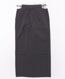 【OJYON】milla lace pencil long skirt IVORY