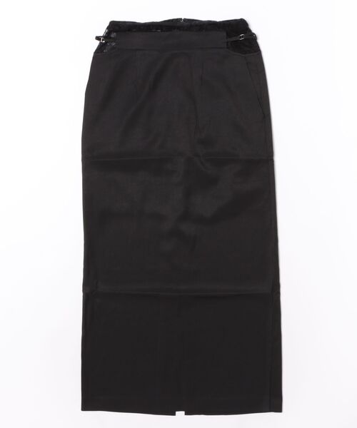 OJYON（オジョン）の「【OJYON】milla lace pencil long skirt IVORY（スカート・レディース・アイボリー/ブラック/グレー・ONE SIZE）」の2枚目の写真