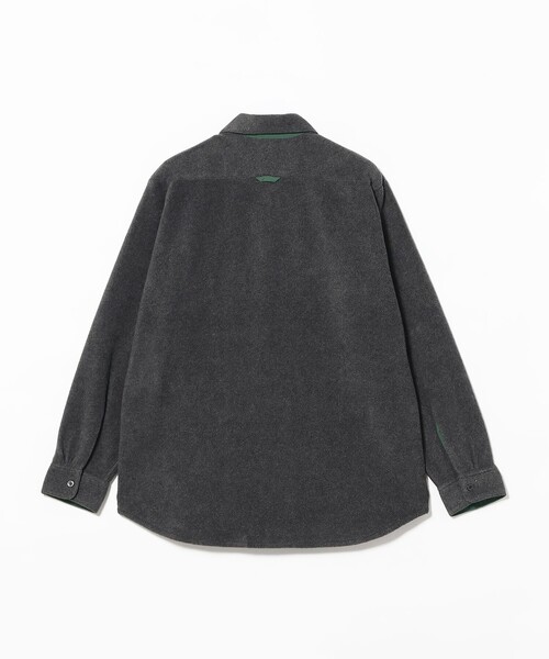 BRILLA per il gusto(ブリッラペルイルグースト)の「SMITH'S AMERICAN / フリース シャツジャケット(ブルゾン・メンズ・ネイビー/グレー・M/S/L/XL)」の11枚目の写真