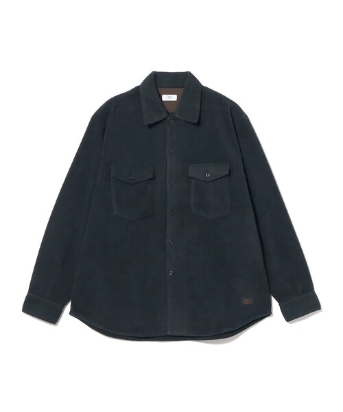 BRILLA per il gusto(ブリッラペルイルグースト)の「SMITH'S AMERICAN / フリース シャツジャケット(ブルゾン・メンズ・ネイビー/グレー・M/S/L/XL)」の15枚目の写真