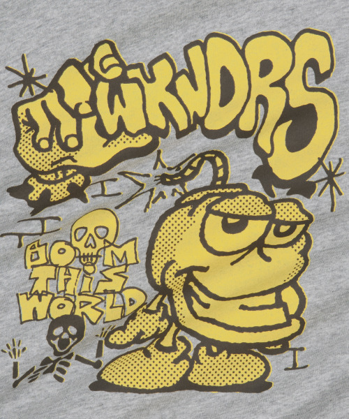 WKNDRS(ウィーキャンドース)の「BOMB RAGLAN LS Tシャツ (ブラウン)(Tシャツ/カットソー・レディース・その他・SMALL/MEDIUM/LARGE/X-LARGE)」の6枚目の写真