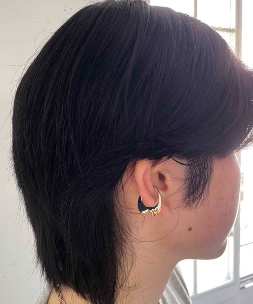 LAPUIS(ラピュイ)の「LAPUIS(ラピュイ)Plate heart ear cuff(イヤーカフ・レディース・ゴールド/マルチ・FREE)」の7枚目の写真