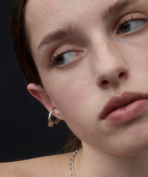 LAPUIS(ラピュイ)の「LAPUIS(ラピュイ)Plate heart ear cuff(イヤーカフ・レディース・ゴールド/マルチ・FREE)」の15枚目の写真