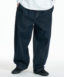 DC/ディーシー ロングパンツ バギーパンツ スーパーワイドシルエット ストレッチ DPT264036