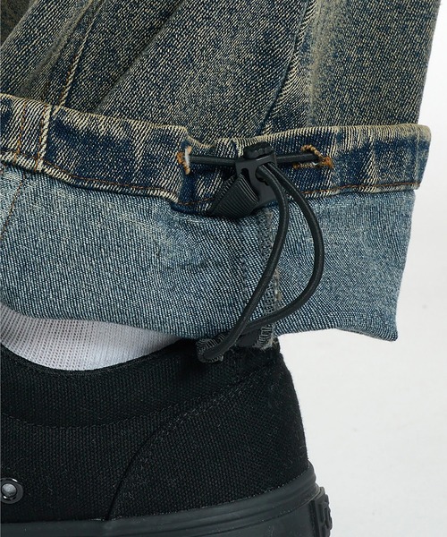DC(ディーシー)の「DC/ディーシー ロングパンツ バギーパンツ スーパーワイドシルエット ストレッチ DPT264036(その他パンツ・メンズ・ワンウォッシュ/ダークインディゴブルー・M/L)」の8枚目の写真