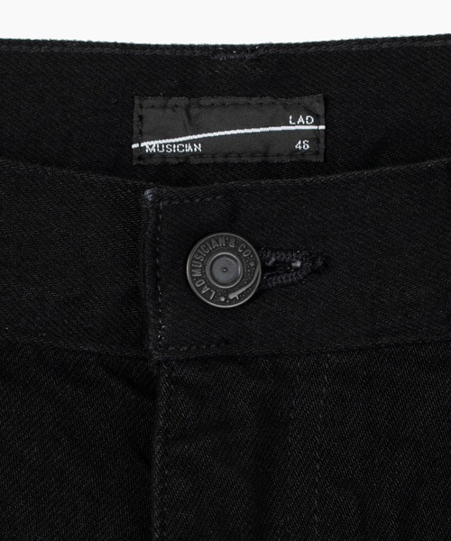 LAD MUSICIAN(ラッドミュージシャン)の「11.5oz DENIM WIDE DRAPE PANTS(デニムパンツ・メンズ・ブラック・44/42)」の6枚目の写真
