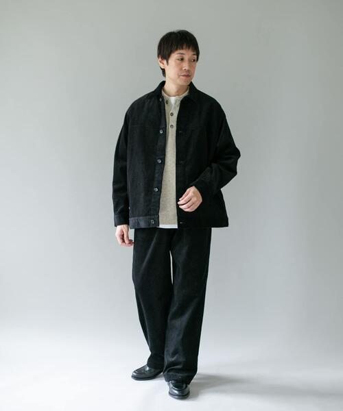 URBAN RESEARCH DOORS(アーバンリサーチドアーズ)の「2タックコーデュロイトラウザー(その他パンツ・メンズ・チャコールグレー/ブラック/モカ・LARGE/MEDIUM)」の8枚目の写真