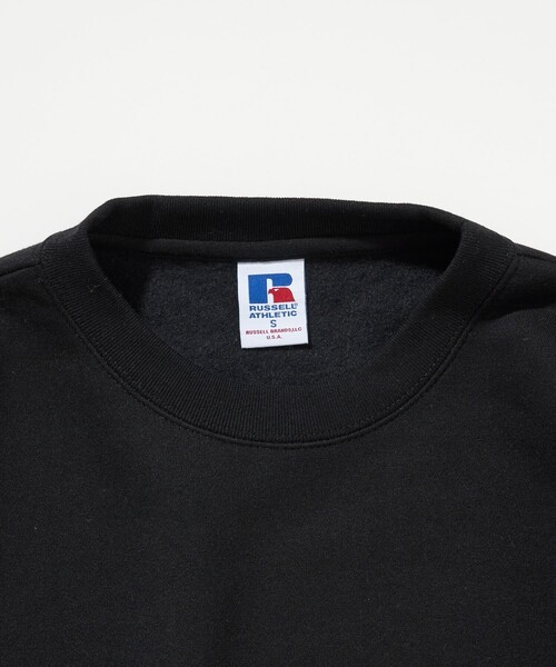 Russell Athletic（ラッセルアスレティック）の「RUSSELL ATHLETIC/ラッセルアスレチック 限定展開 RUSSELL ATHLETIC × FREAK'S STORE / 別注 RSバーティカル ロゴ スウェット（スウェット・メンズ・アッシュグレー/ベージュ/ブラック/ネイビー・MEDIUM/SMALL/LARGE）」の11枚目の写真
