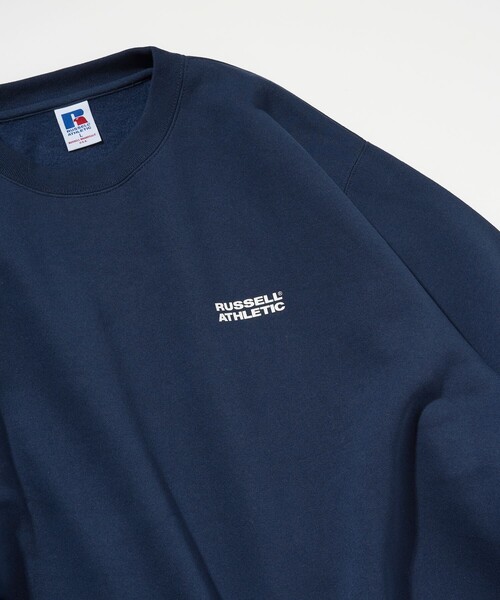 Russell Athletic（ラッセルアスレティック）の「RUSSELL ATHLETIC/ラッセルアスレチック 限定展開 RUSSELL ATHLETIC × FREAK'S STORE / 別注 RSバーティカル ロゴ スウェット（スウェット・メンズ・アッシュグレー/ベージュ/ブラック/ネイビー・MEDIUM/SMALL/LARGE）」の16枚目の写真