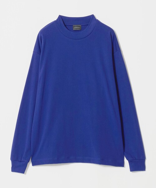 green label relaxing(グリーンレーベルリラクシング)の「ハイゲージ モクロディ クルーネック 長袖 Tシャツ カットソー(Tシャツ/カットソー・メンズ・ブラック/ホワイト/ロイヤルブルー・M/S/XL/L)」の13枚目の写真