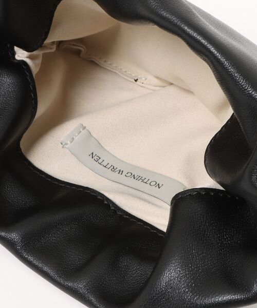 SALON adam et rope'（サロン アダム エ ロペ）の「NOTHING WRITTEN_NELLA STRAP MINI BAG（トートバッグ・レディース・ブラック・FREE）」の4枚目の写真