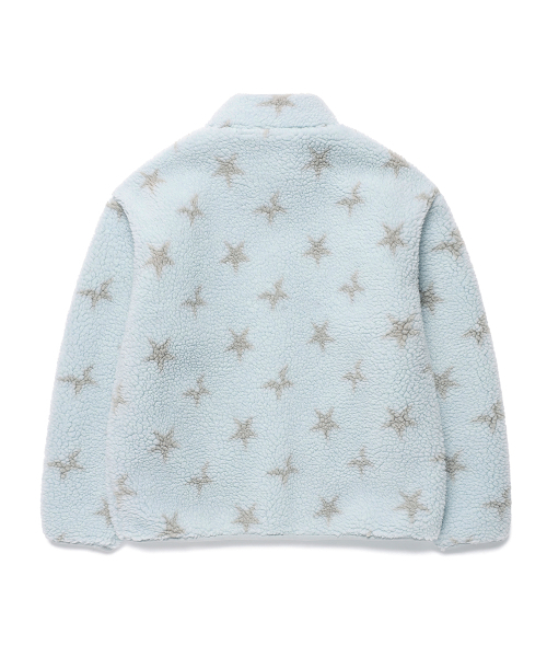 Cavish(カビシ)の「TWIN STAR フリースジャケット ブルー(CV2GFFB961A)(その他アウター・レディース・ブルー・SMALL/MEDIUM)」の5枚目の写真
