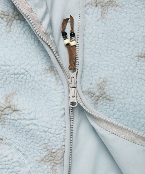 Cavish(カビシ)の「TWIN STAR フリースジャケット ブルー(CV2GFFB961A)(その他アウター・レディース・ブルー・SMALL/MEDIUM)」の7枚目の写真